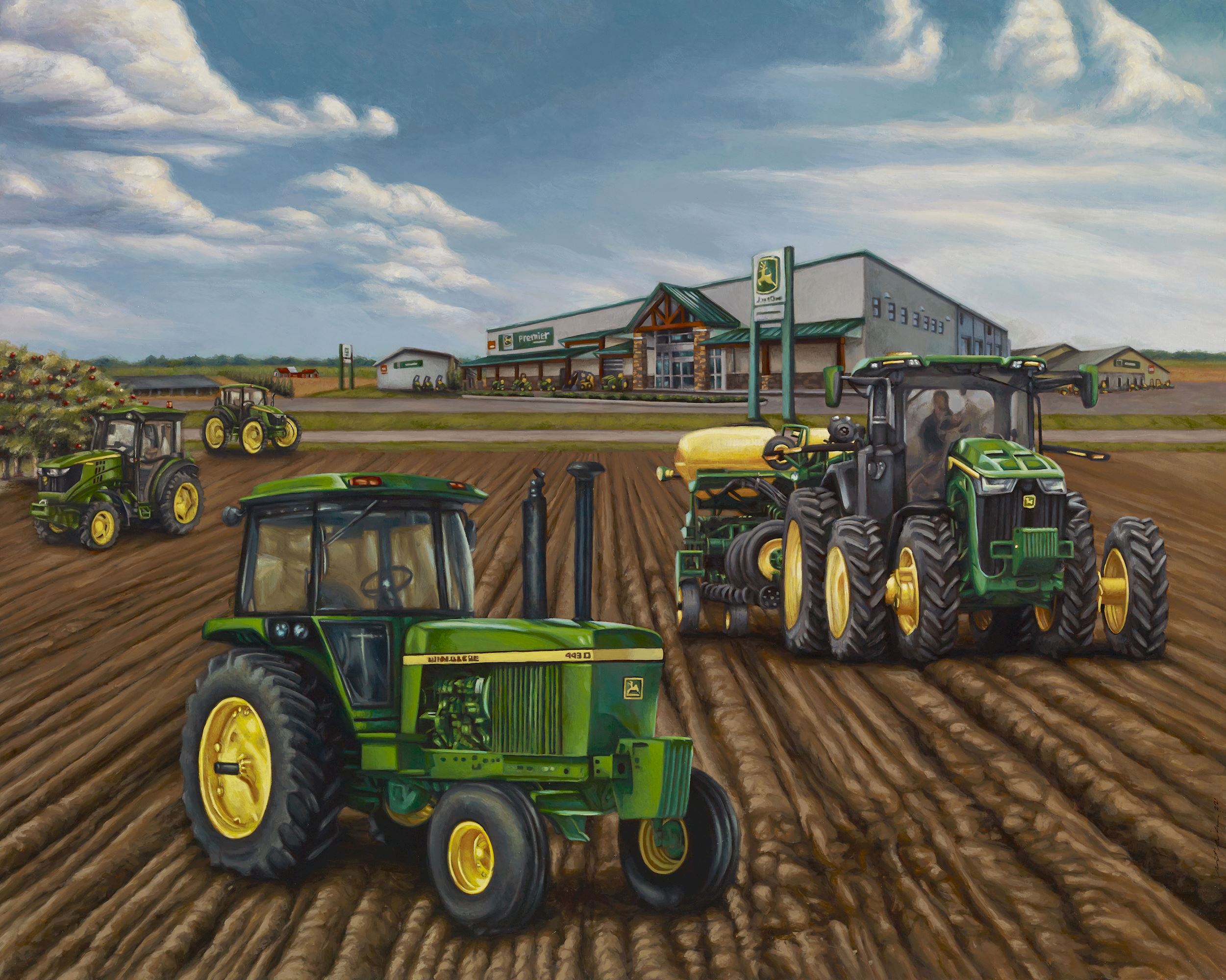 Commemorative Paintings - Premier Equipment